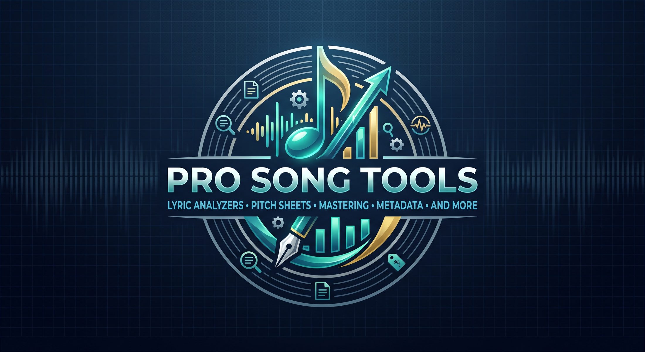 Pro Song Tools &mdash; lyric analyzers, pitch sheets, mastering, metadata and more